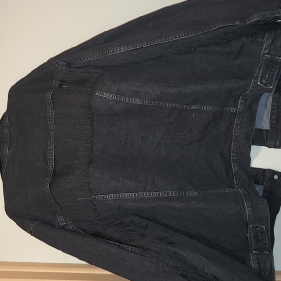 LEVI'S Ex-boyfriend Trucker Jacket 4X - Picture 3 of 5